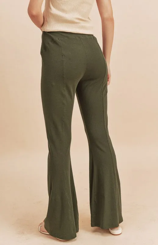 Aemi   Co High Waist Flare Pants