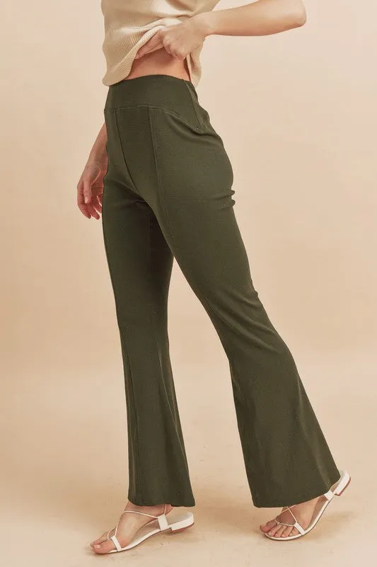 Aemi   Co High Waist Flare Pants