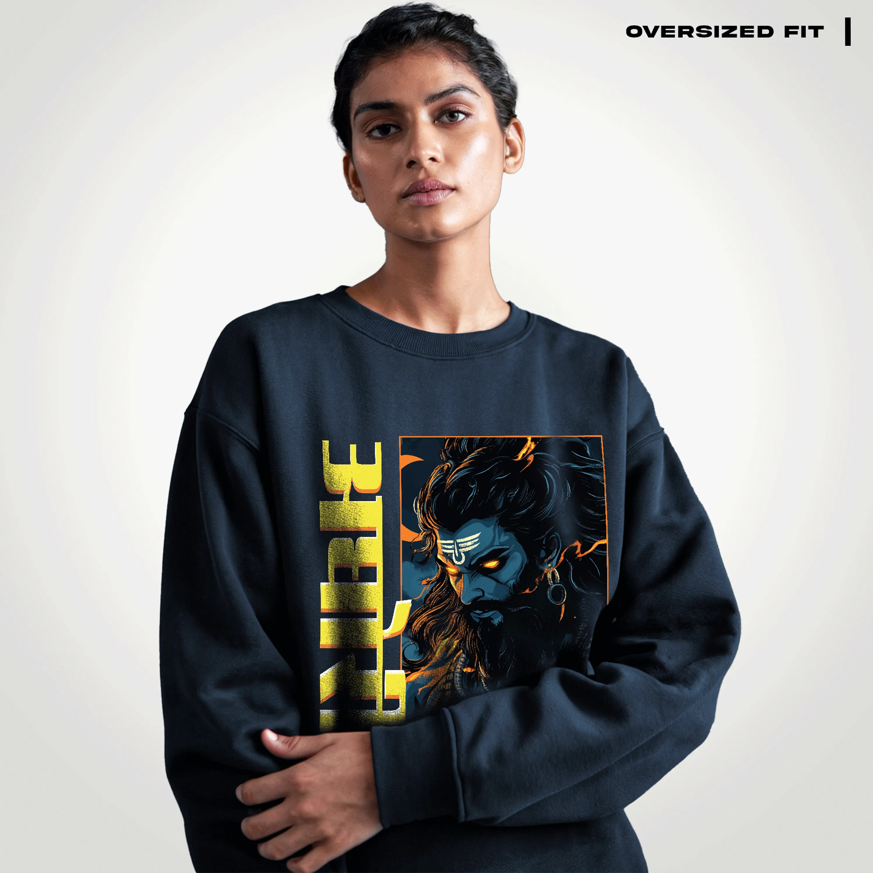 Aghori Oversized Sweatshirt