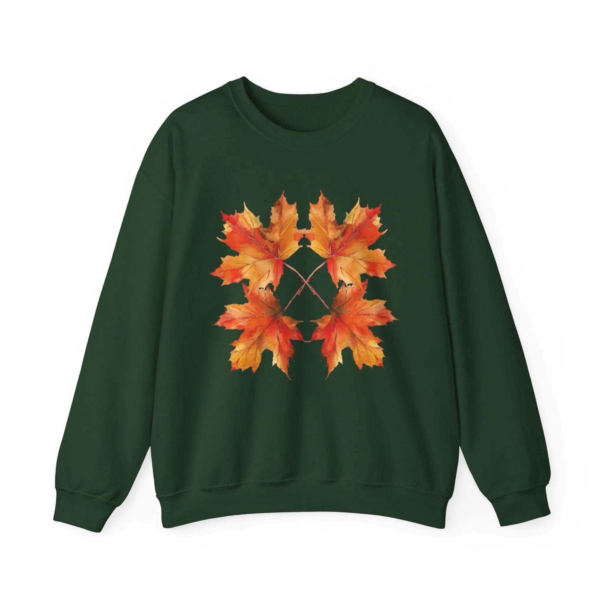 Autumn Sweatshirt, Maple Sweatshirt, Fall Leaves Sweater, Fall Season Sweater, September Sweatshirt, October Sweater, Hello Fall Sweatshirt