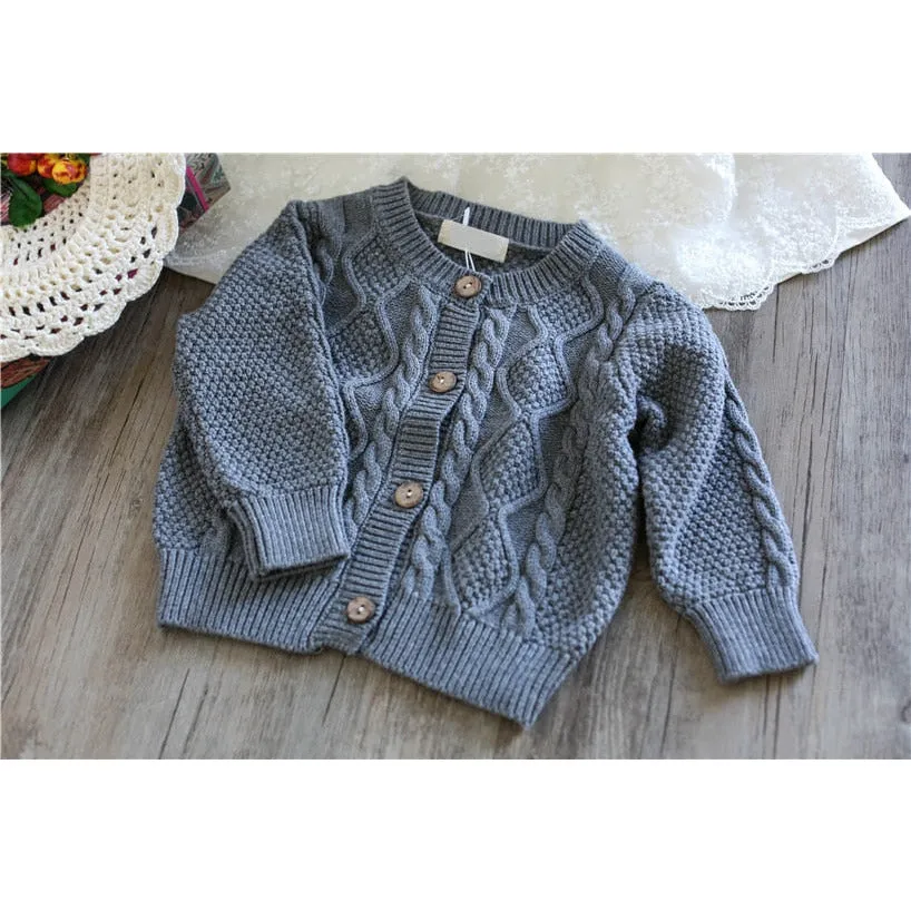 Baby Knit Cardigan   Shorts Suit