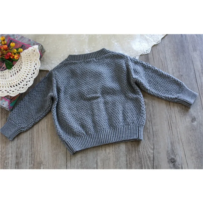 Baby Knit Cardigan   Shorts Suit