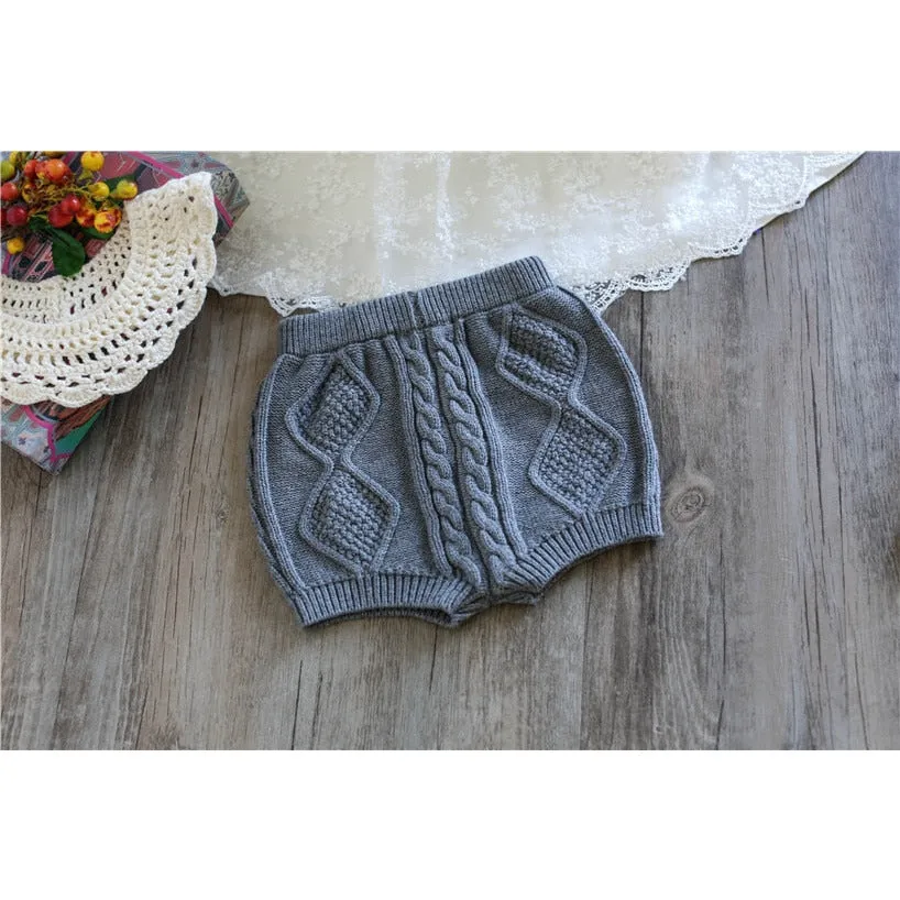 Baby Knit Cardigan   Shorts Suit