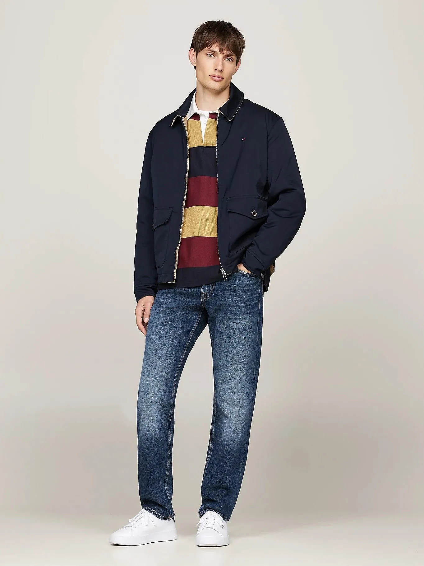 Blouson réversible Tommy Hilfiger marine