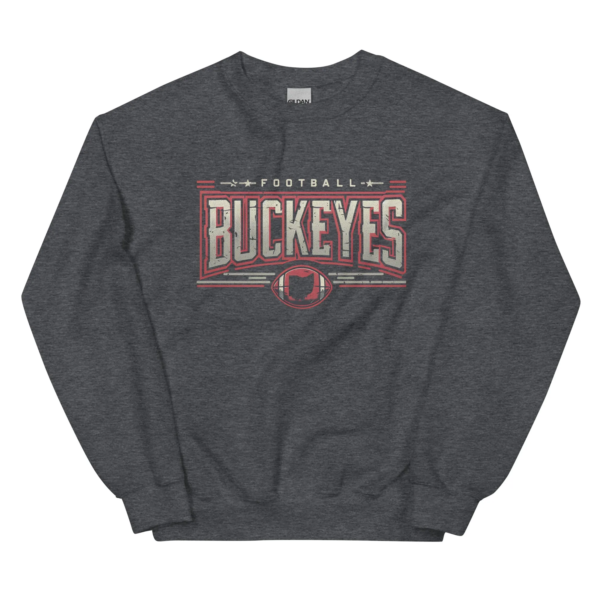 Buckeyes Football Vintage Retro Unisex Sweatshirt