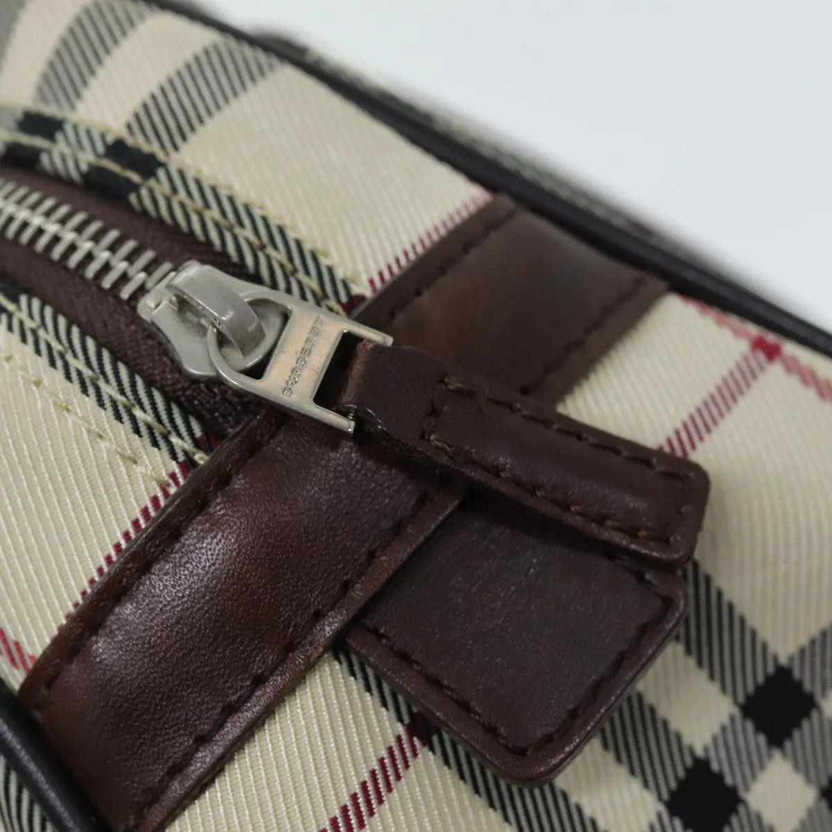 BURBERRY Hand Bag Canvas Beige Dark beige  ep4192