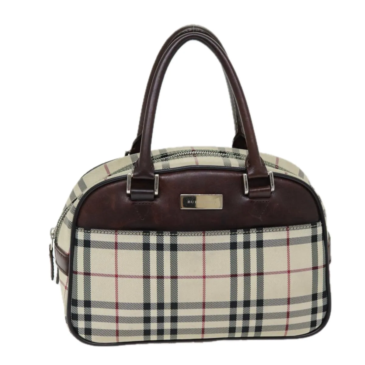 BURBERRY Hand Bag Canvas Beige Dark beige  ep4192