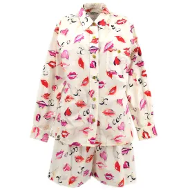 Chanel 1995 Spring graphic-print shirt and shorts set #40 #38