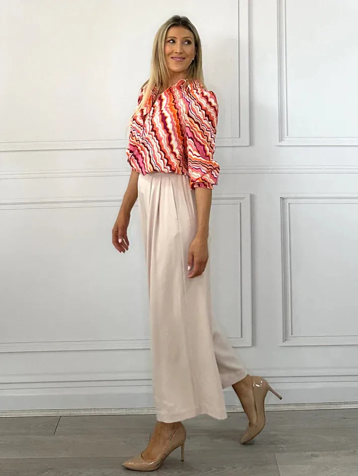 CULLOTTE WIDE LEG PANTS