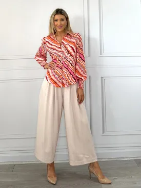 CULLOTTE WIDE LEG PANTS