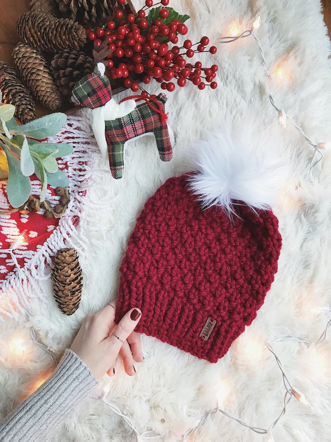 Easy Beginner Knitting Pattern Adult Knit Hat Beanie // The Westbrook