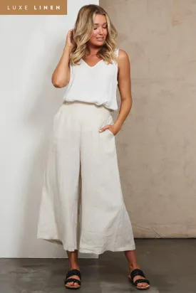 Eb & Ive 'Studio Crop Pant' - Tusk