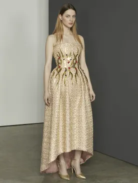 Embellished Mullet Gown