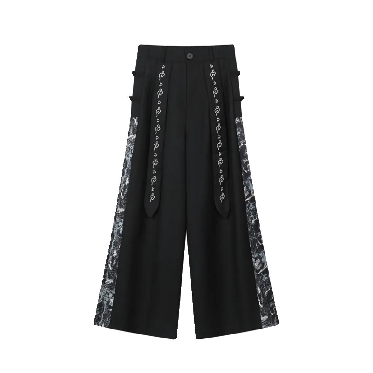 Embroidered Ribbon Culottes
