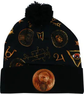 Fantastic Beasts and Where to Find Them Sublimated Macusa Pom Beanie