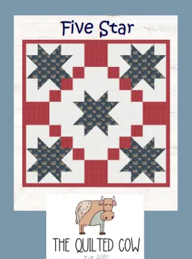 Five Star Quilt Pattern