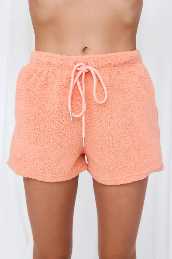 HELLO MOLLY Counting Sheep Shorts Peach