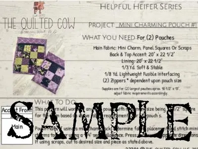 Helpful Heifer Mini Charming Pouch #1