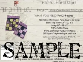 Helpful Heifer Mini Charming Pouch #1