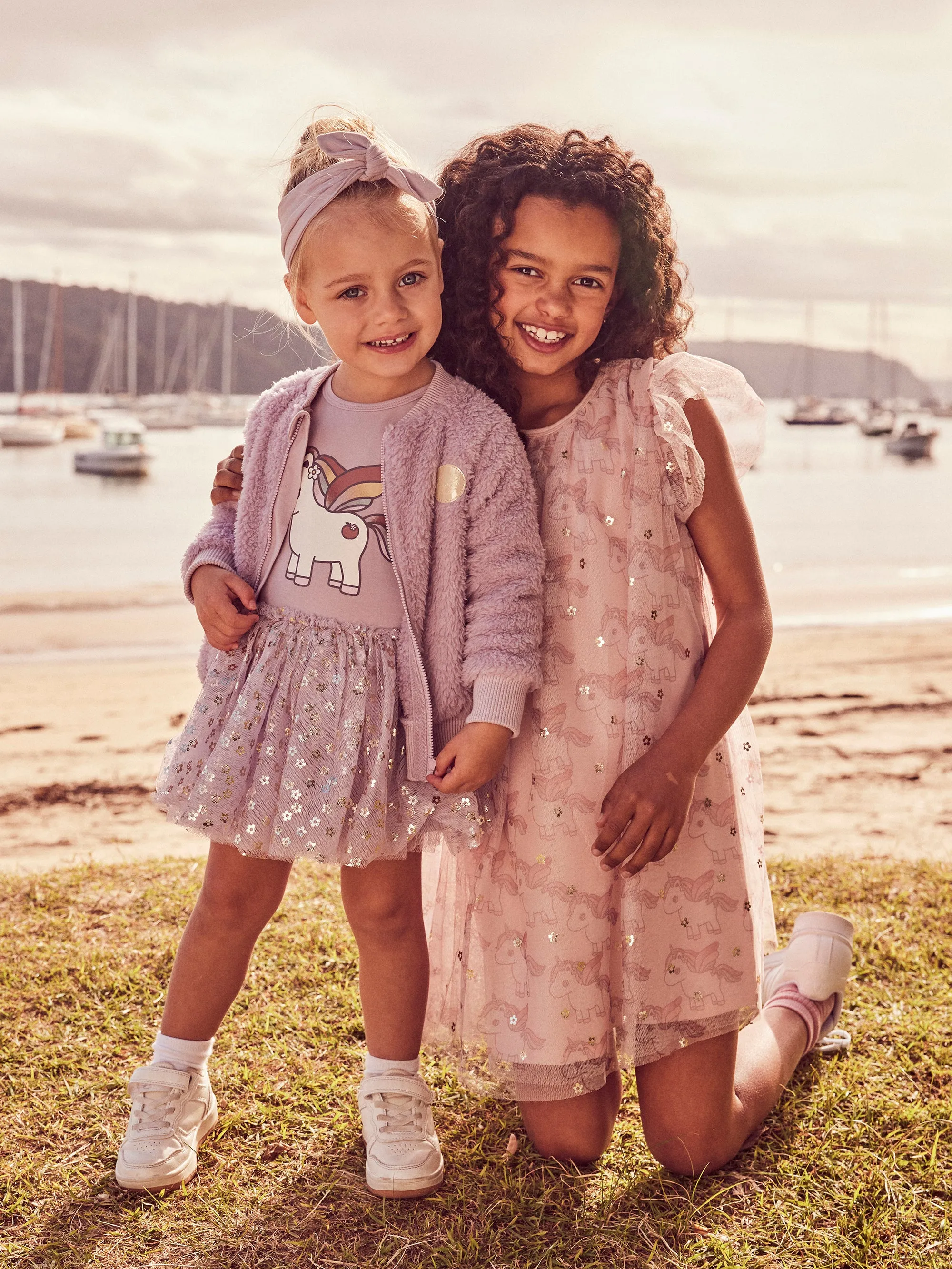 Huxbaby Unicorn Ballet Dress - Lavender