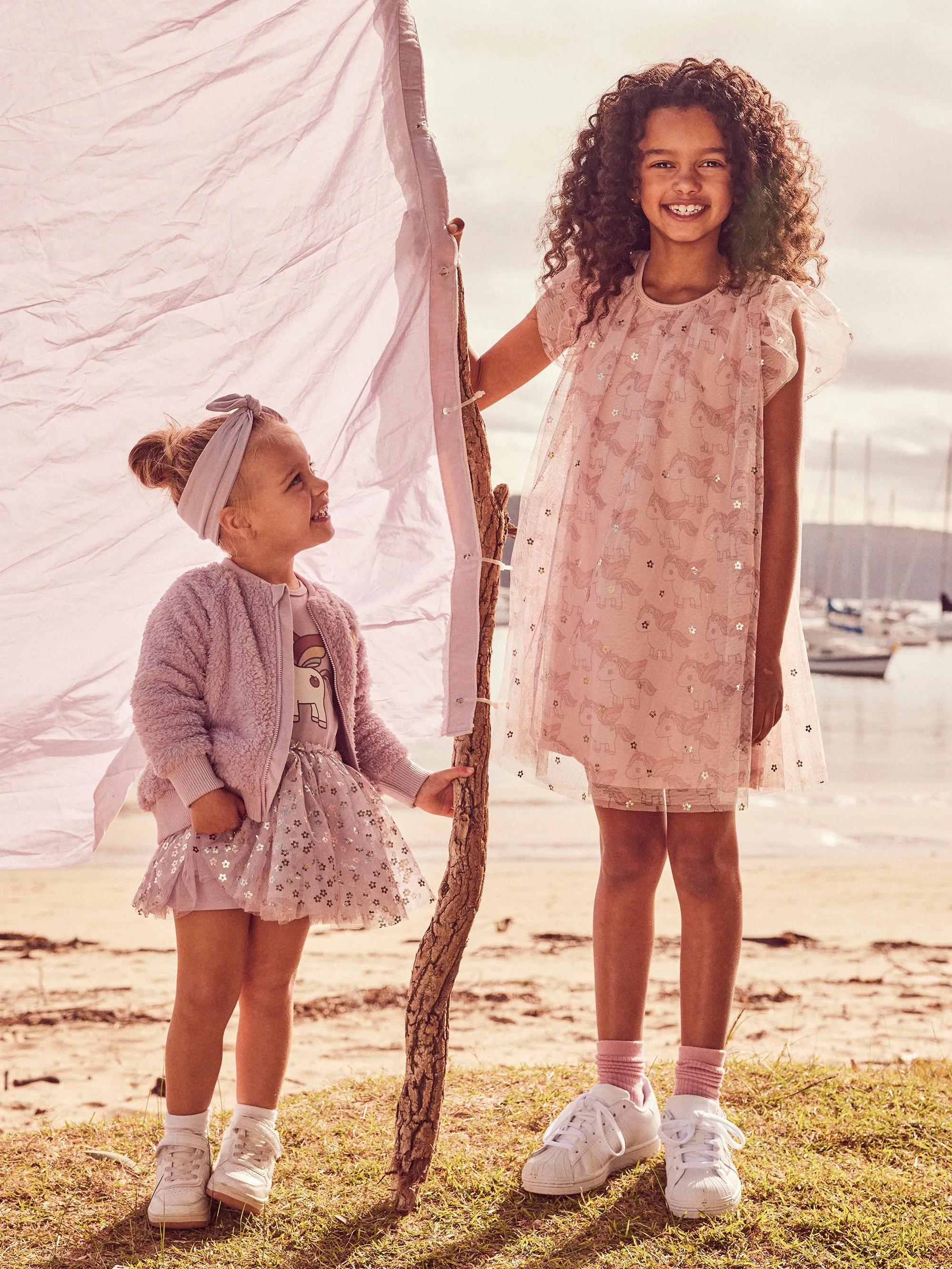 Huxbaby Unicorn Ballet Dress - Lavender