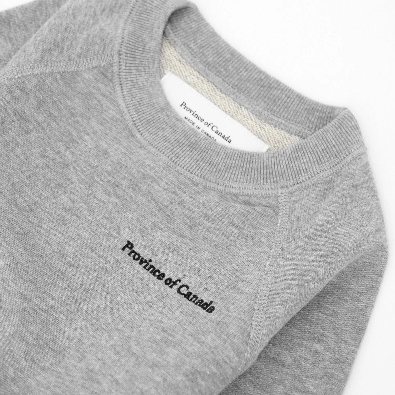 Kids French Terry Sweatshirt Heather Grey - Unisex