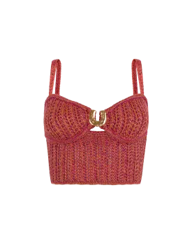 Knit Aria Top - Berry Burst