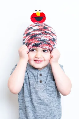 Knit Elmo Hat