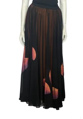 Layered Bias Skirt