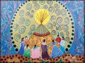Leah Dorion Dancing Women Magnet  - Out of Stock