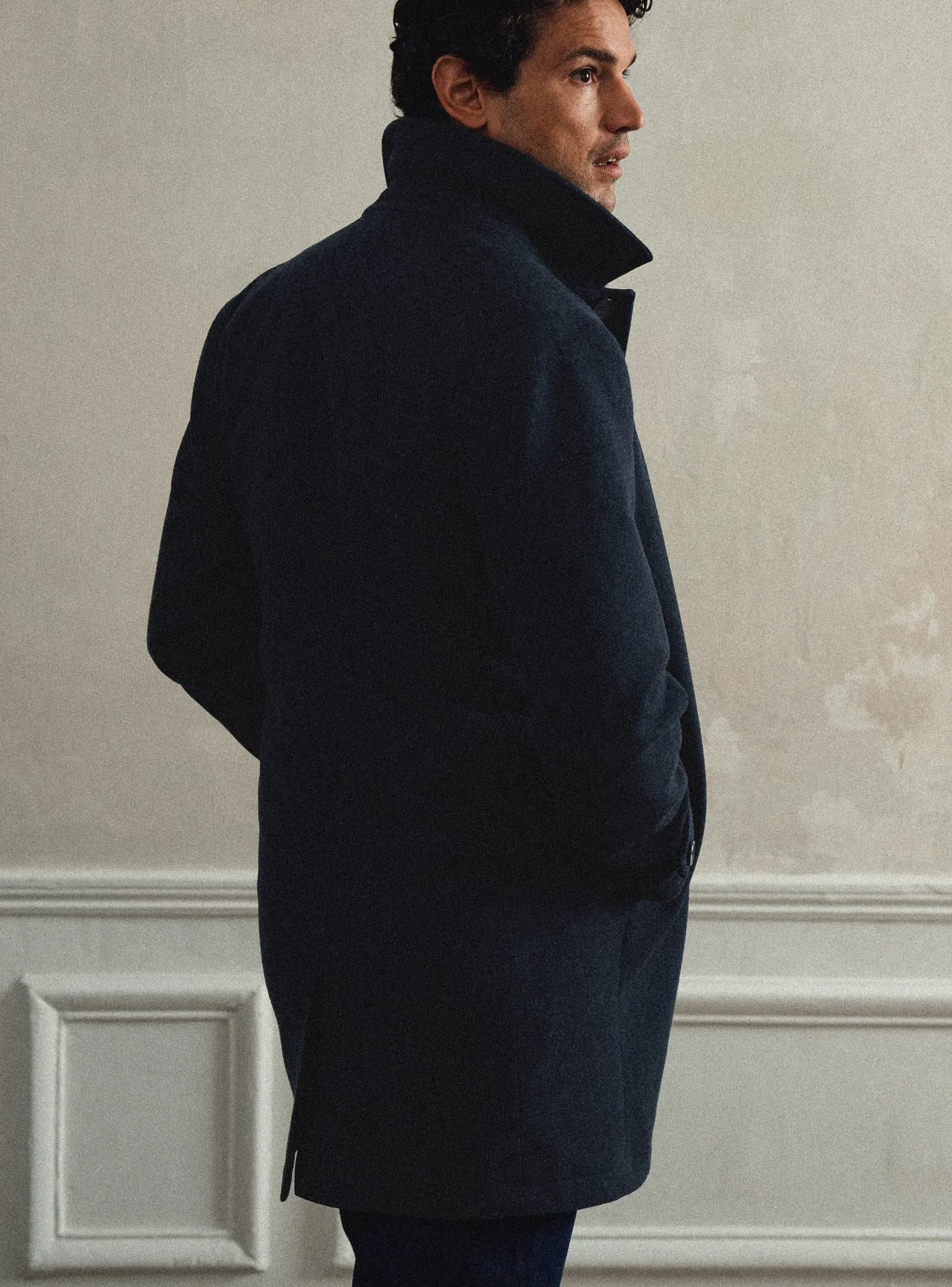 Manteau Edward Navy