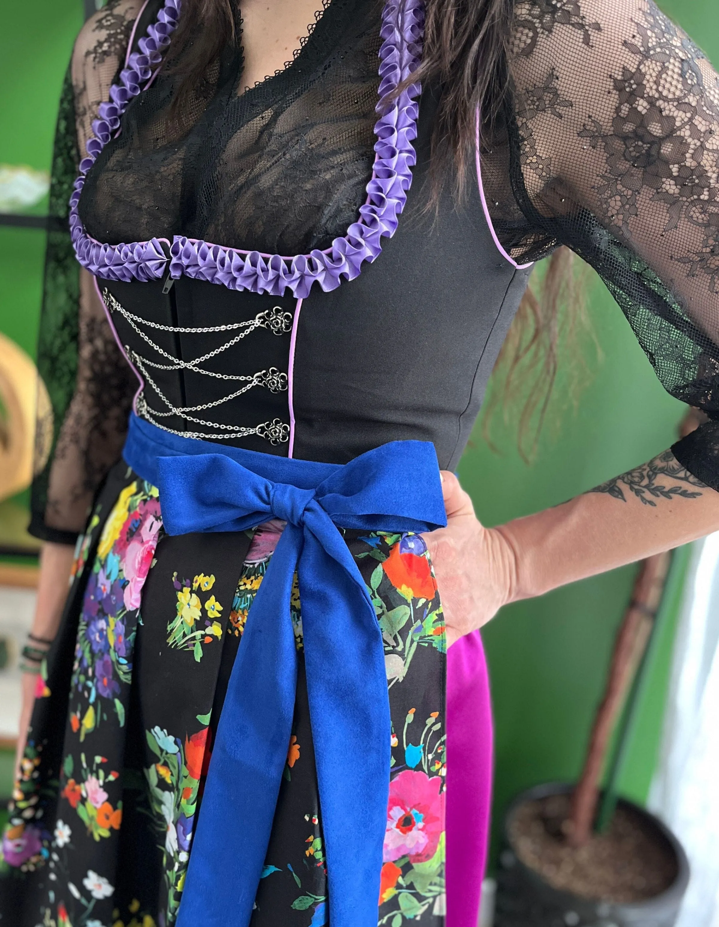Midnight Garden Dirndl