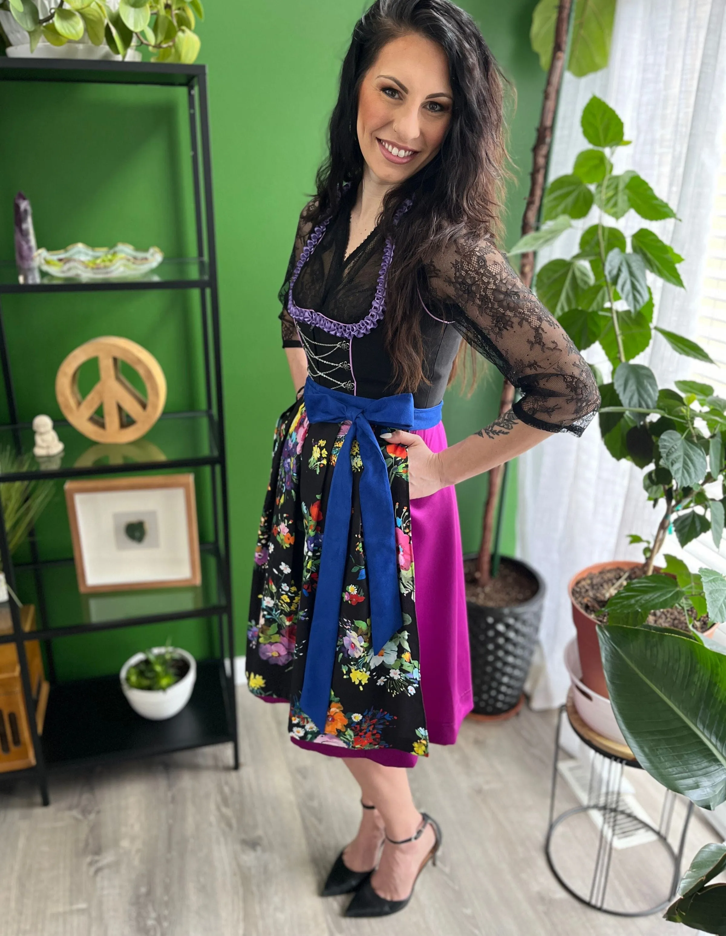 Midnight Garden Dirndl