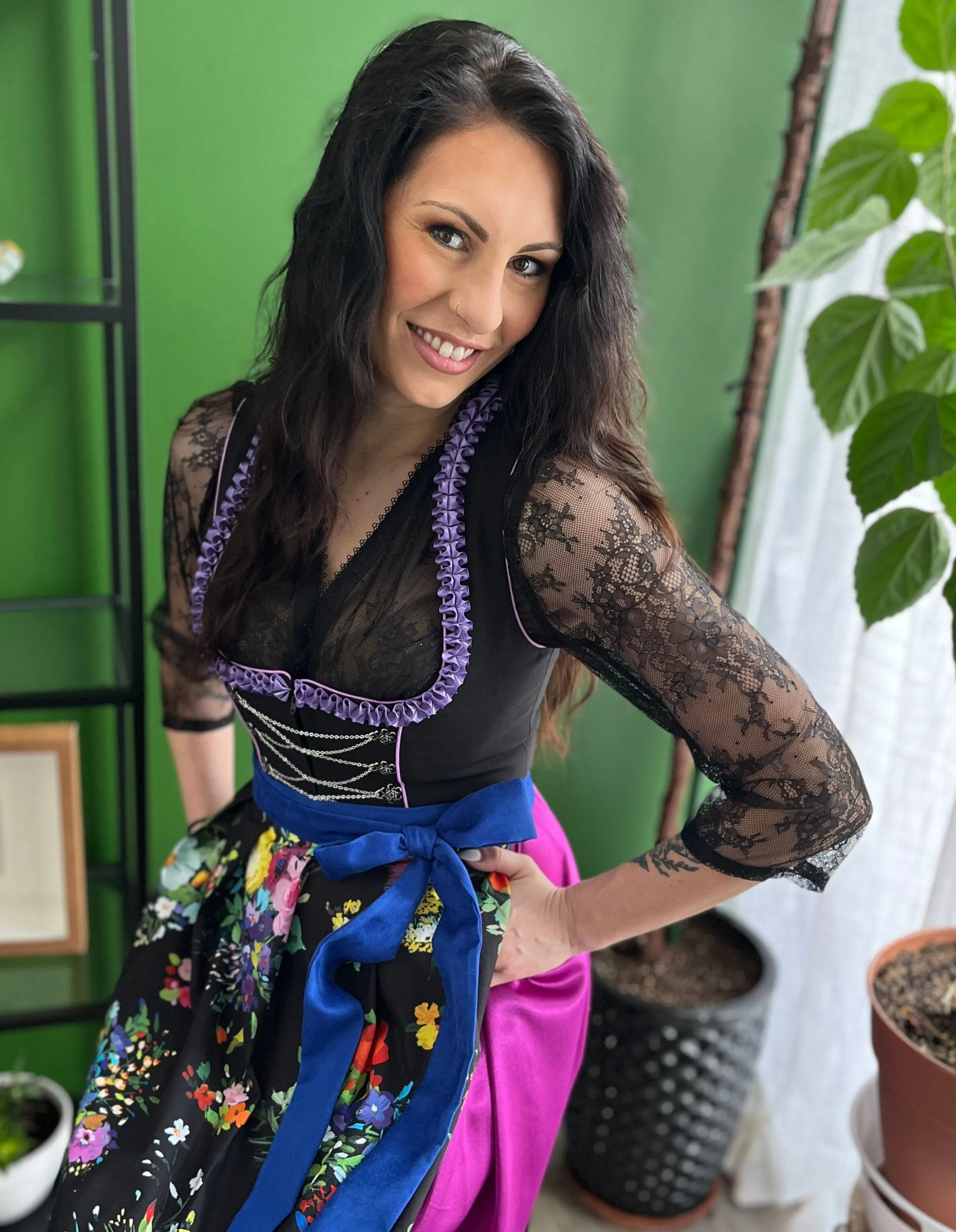 Midnight Garden Dirndl