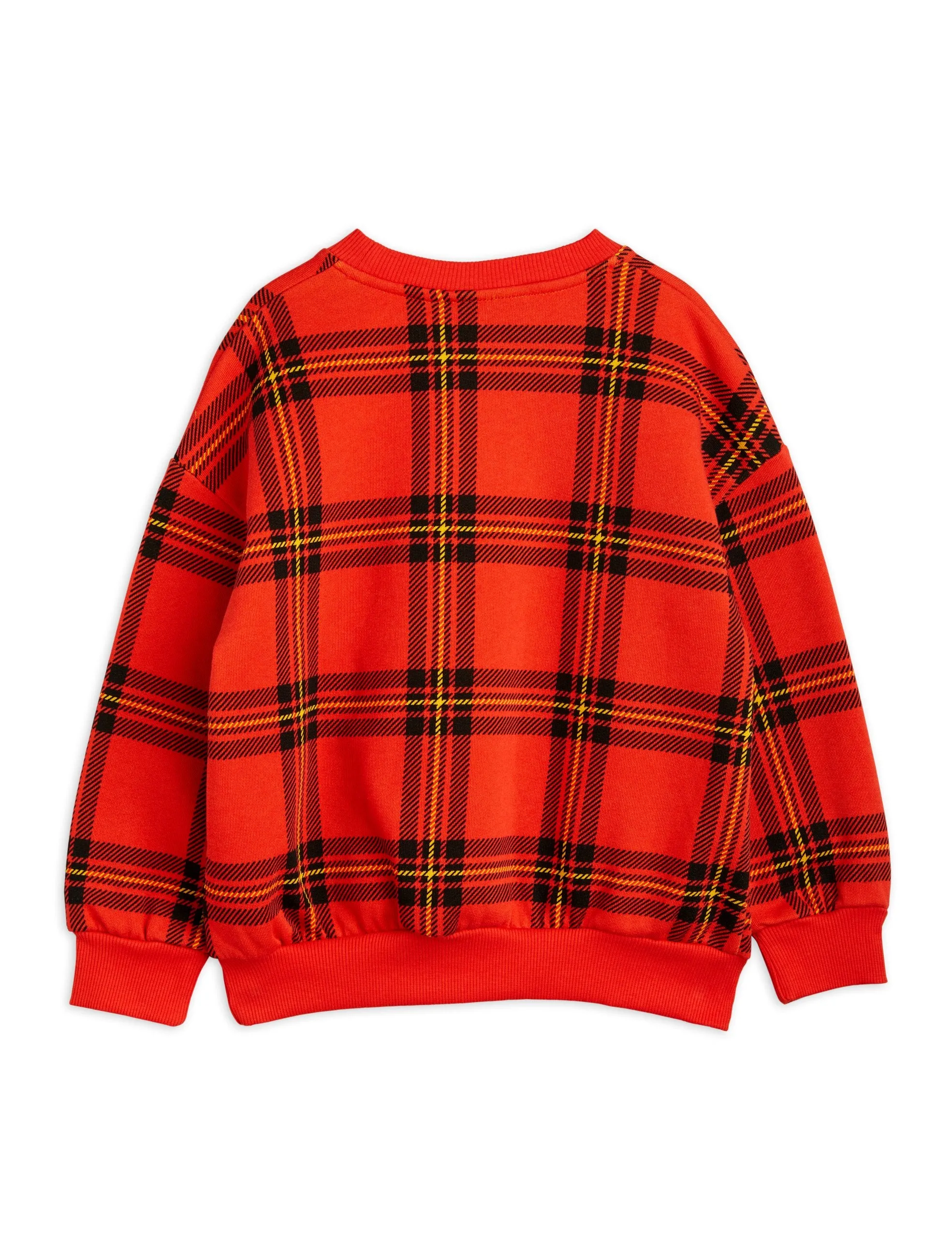 Mini Rodini Check Sweatshirt - Red