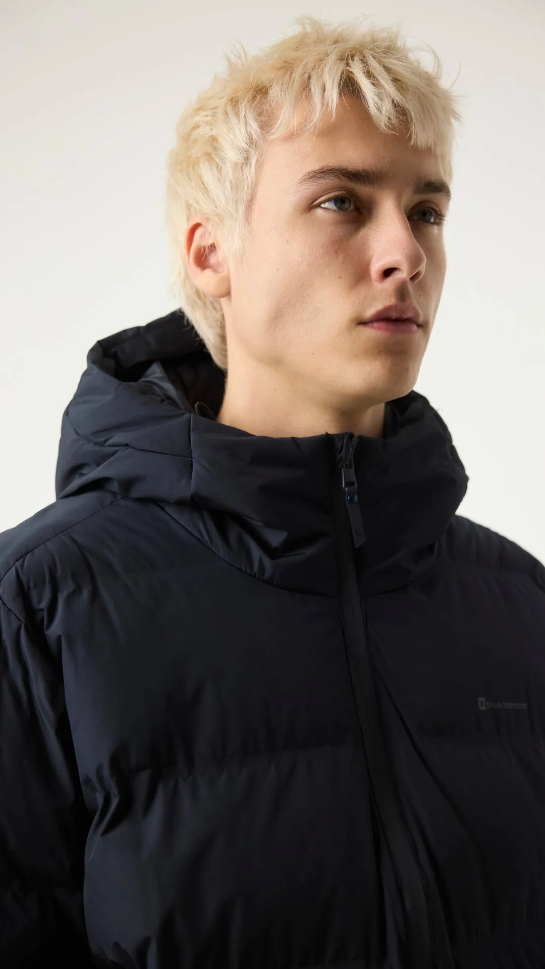 NAVY NEST PUFFER PARKA