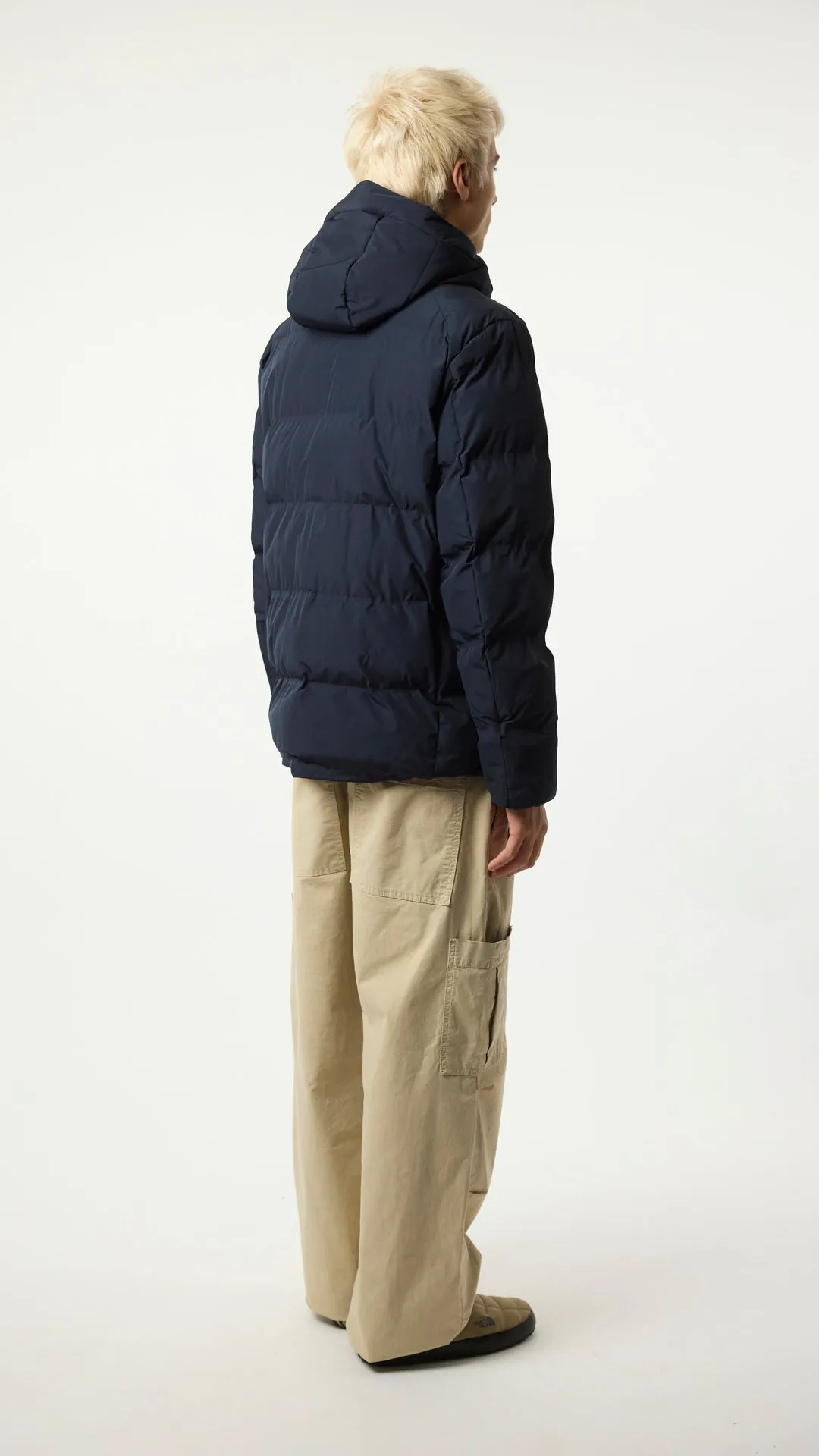 NAVY NEST PUFFER PARKA