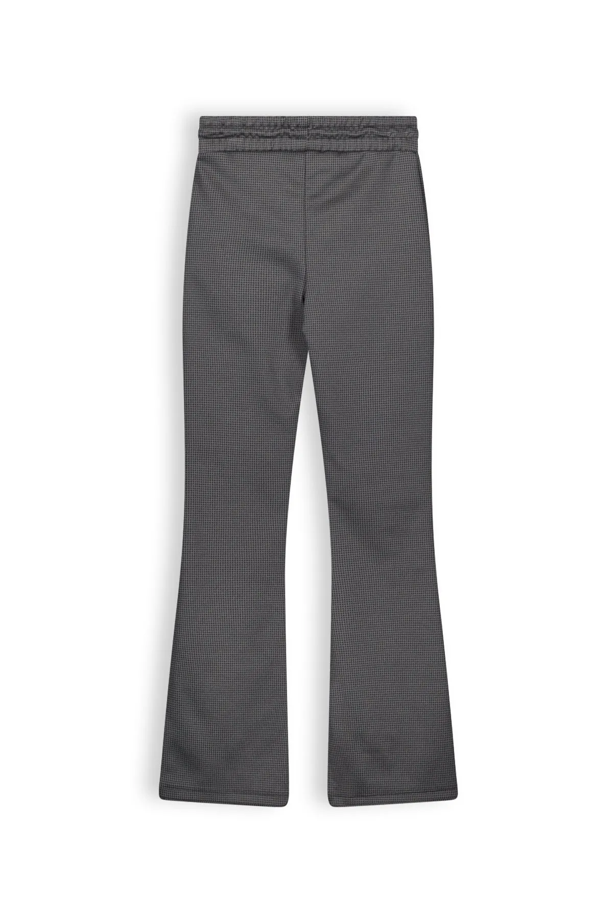 NoBell Sady girls flared pied de poule pants navy
