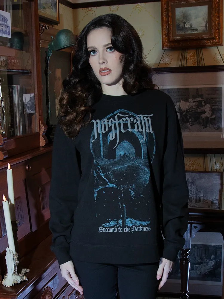 NOSFERATU Castle Sweatshirt in Black (UNISEX)