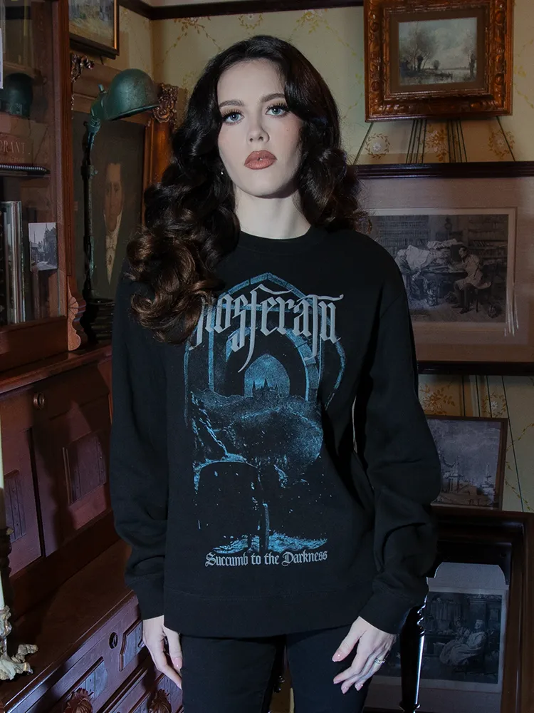 NOSFERATU Castle Sweatshirt in Black (UNISEX)
