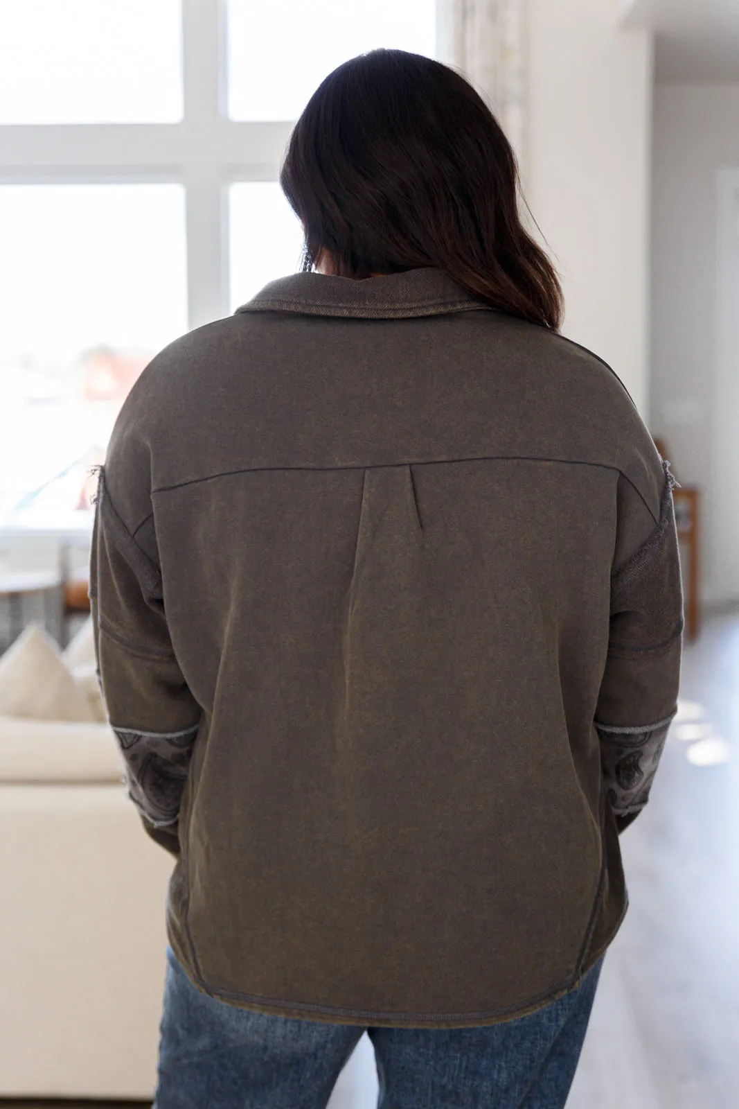 *Online Exclusive* Moonstone Mineral Wash Pullover