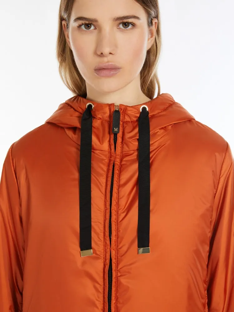 orange Water-repellent travel coat