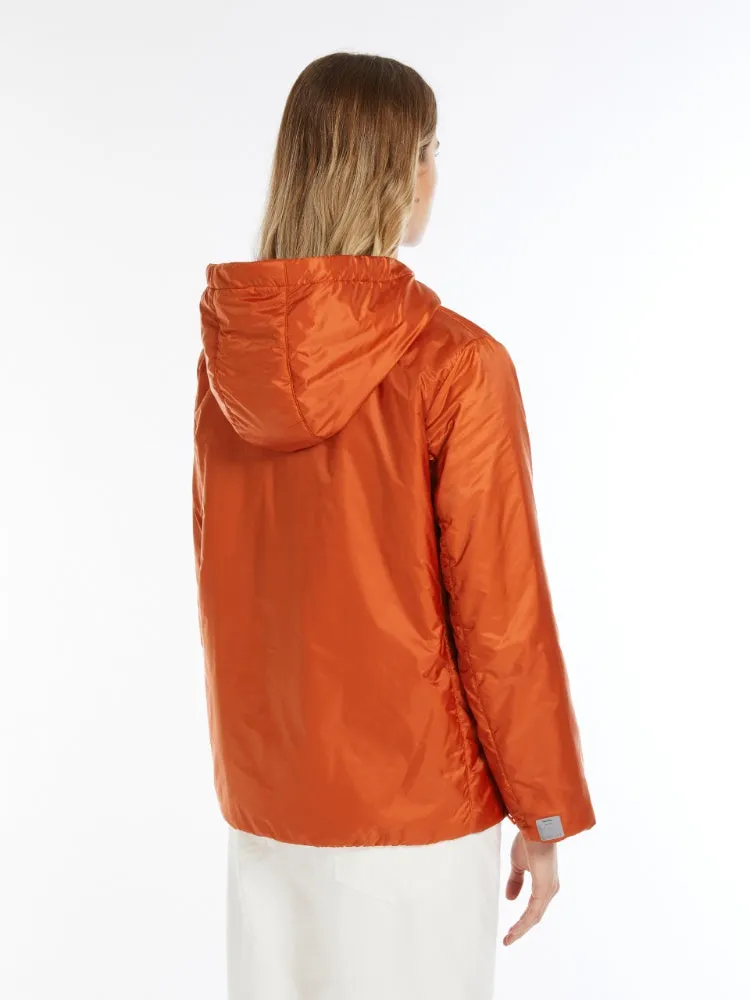orange Water-repellent travel coat