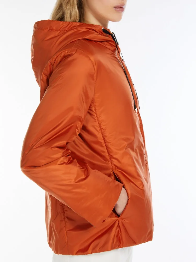orange Water-repellent travel coat