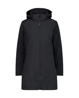 Parka para mujer con capucha y cremallera, CMP