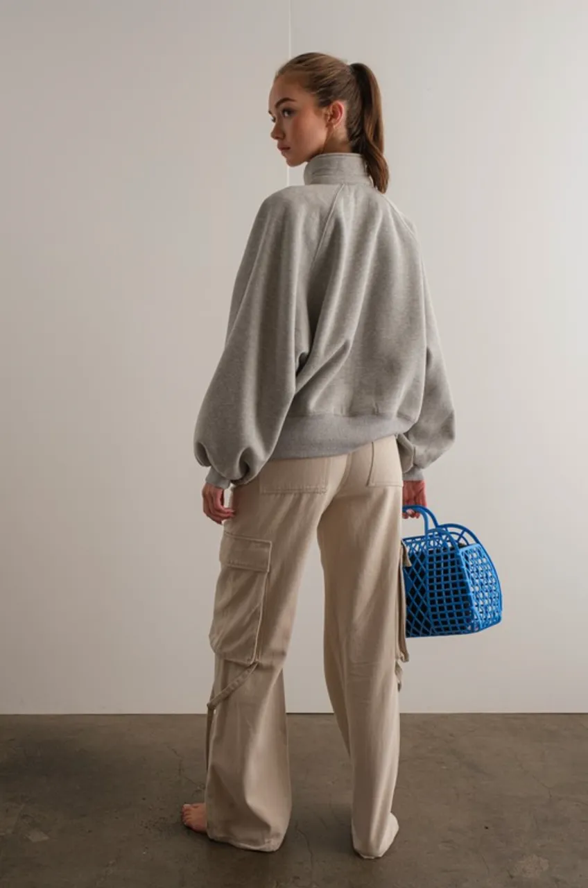piper snap sweatshirt