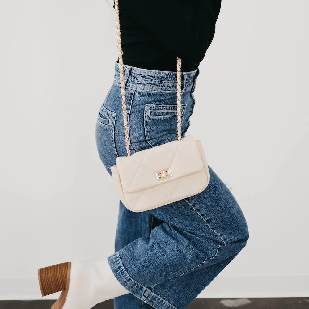 Queenie Quilted Crossbody Bag ( colors)