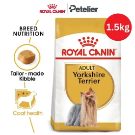 Royal Canin Yorkshire Adult 1.5kg Dry Dog Food - Breed Health Nutrition