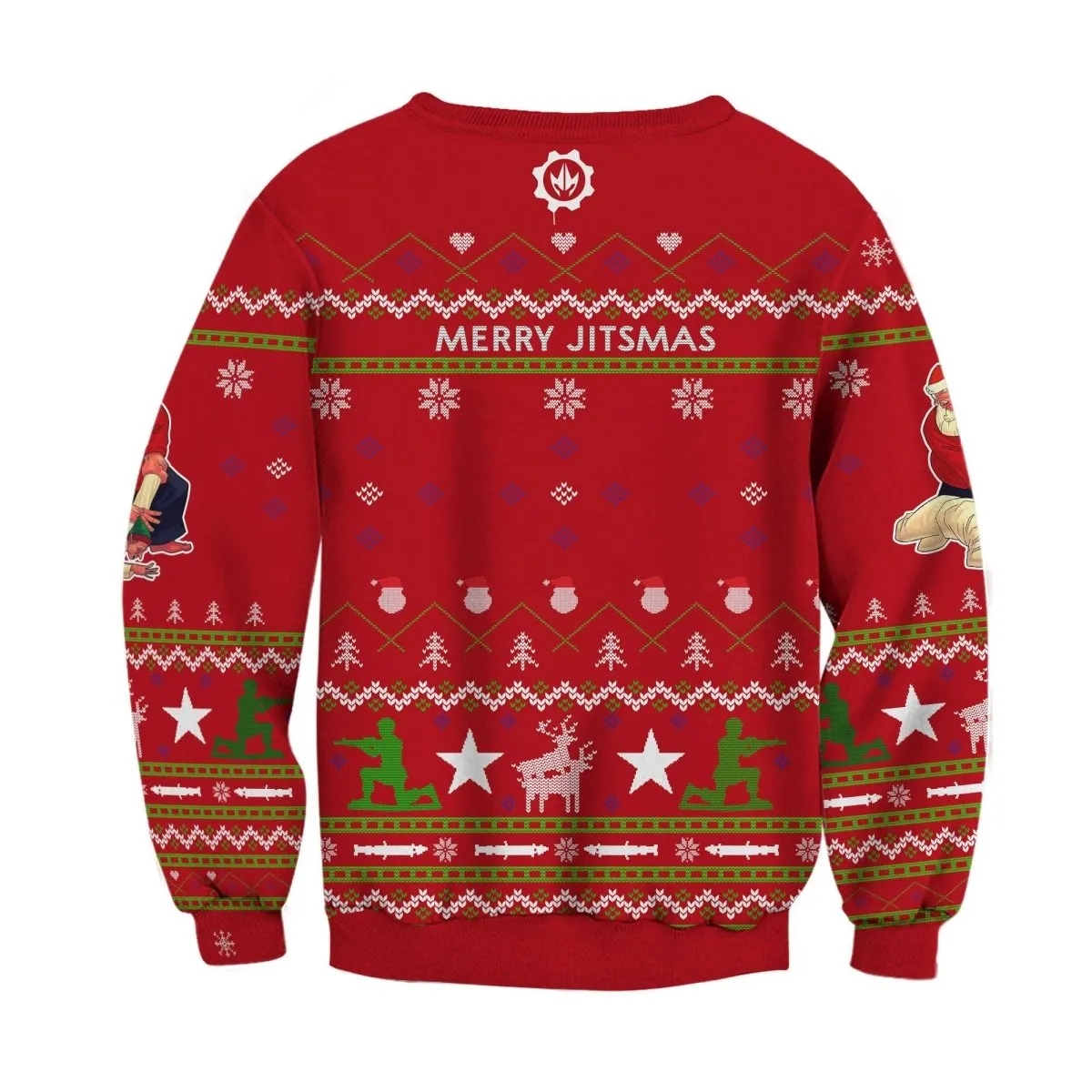 Santa Merry Jitsmas Sweatshirt