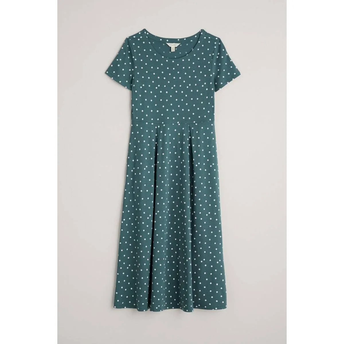 Seasalt S/S Veronica Dress Little Sponge Spot Pool